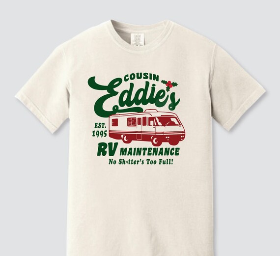 Vintage Eddie's Rv Maintenance Funny Christmas Retro T-Shirt Vintage Eddie's Rv Maintenance Funny Christmas Retro T-Shirt