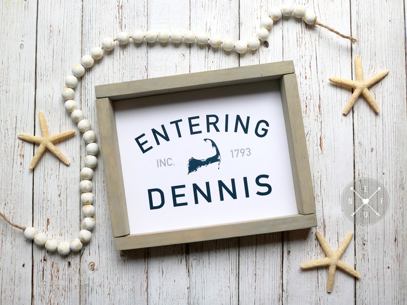 ENTERING CAPE COD Custom Wood Sign Multiple Size Options | Etsy