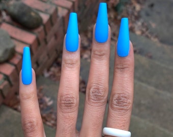 Cute Fake Nails Etsy