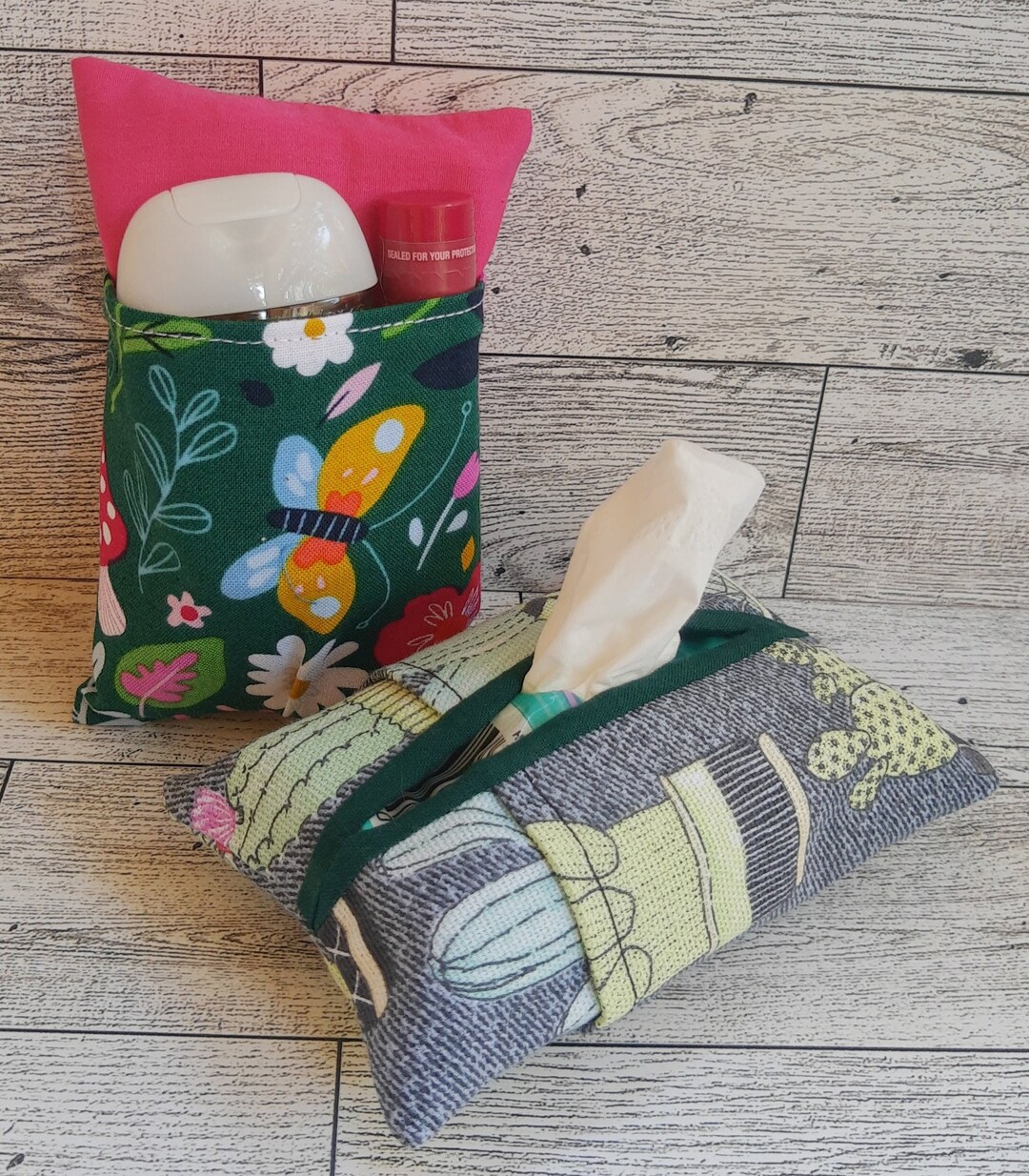 Tissue Holder Travel Tissue Case Purse Tissue Cover Get Etsy