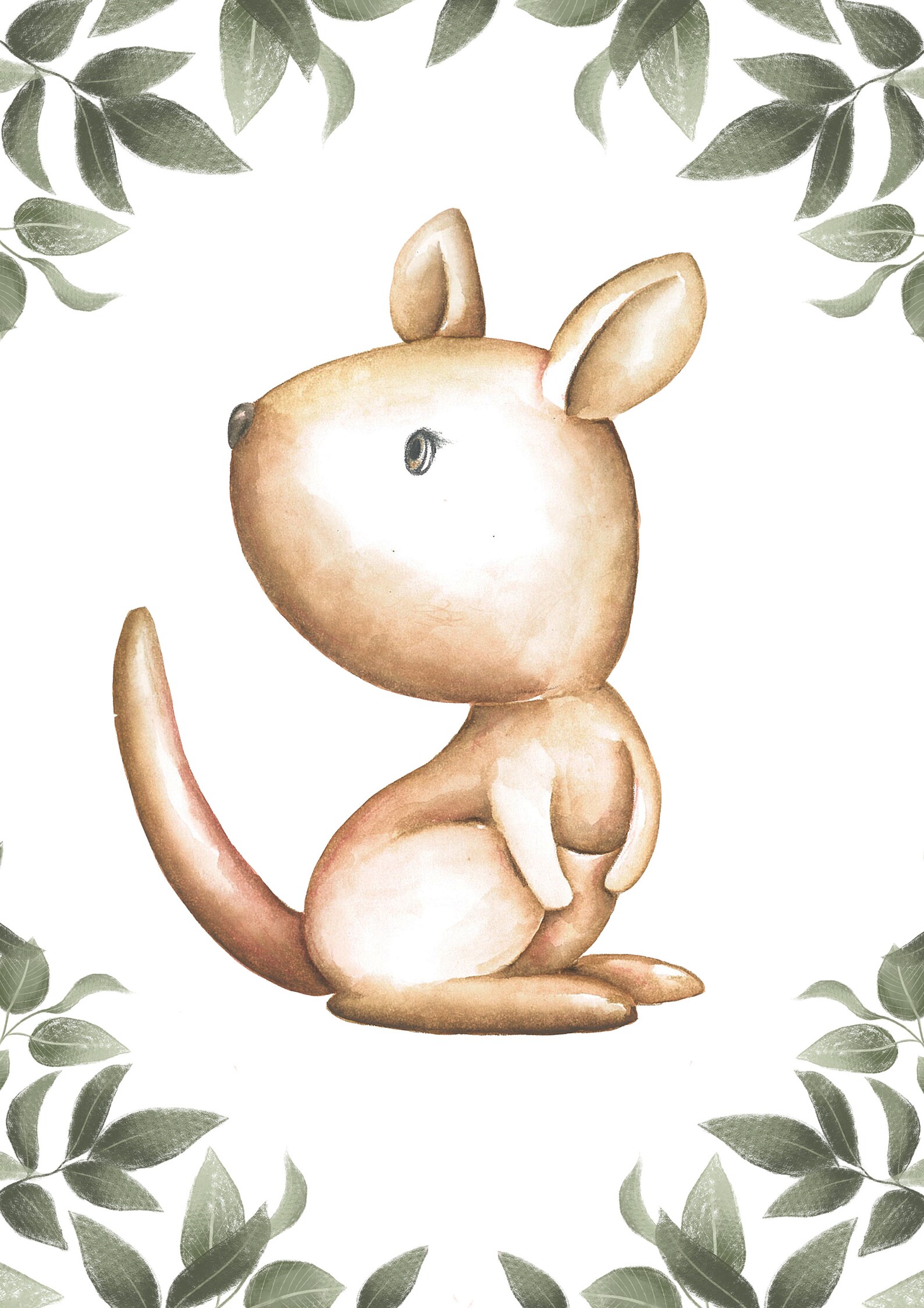 Instant Digital Download Australian Animal Wall Print Set Etsy