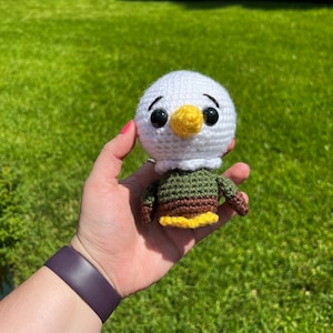 Mini Eagle Crochet Plush