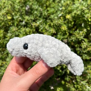 Crochet Mini Manatee Amigurumi