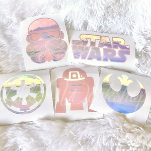 Star Wars Decals | Disney Decals | Storm Trooper | R2D2 Decal | Disney Stickers | Disney Star Wars| Car Decals | Laptop Decals | Cup Decals