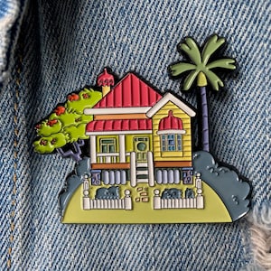 Bluey Heeler Family House Inspired Pin V2