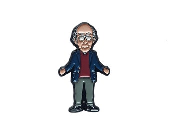 Larry David South Park Character Inspired Pin