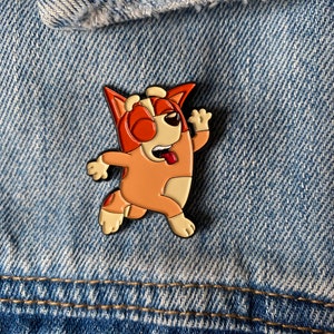 Bluey Sleeping Bingo Inspired Pin