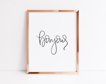 Bonjour Instant Digital Download