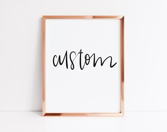 Custom Print