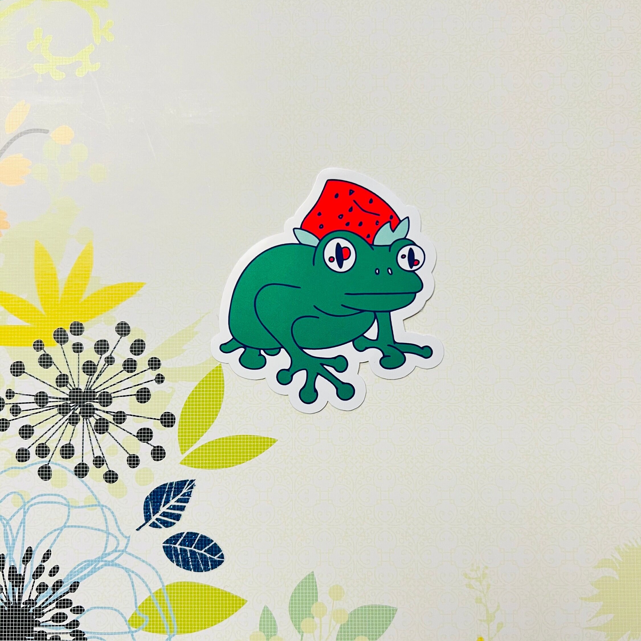 Frog Sticker! - Etsy