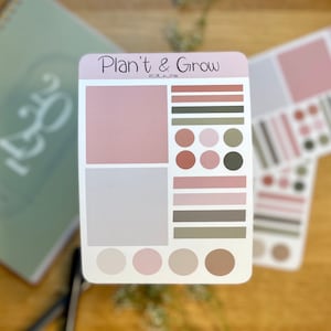 Planer und Bullet Journal Sticker, Bujo Sticker, Planer Sticker