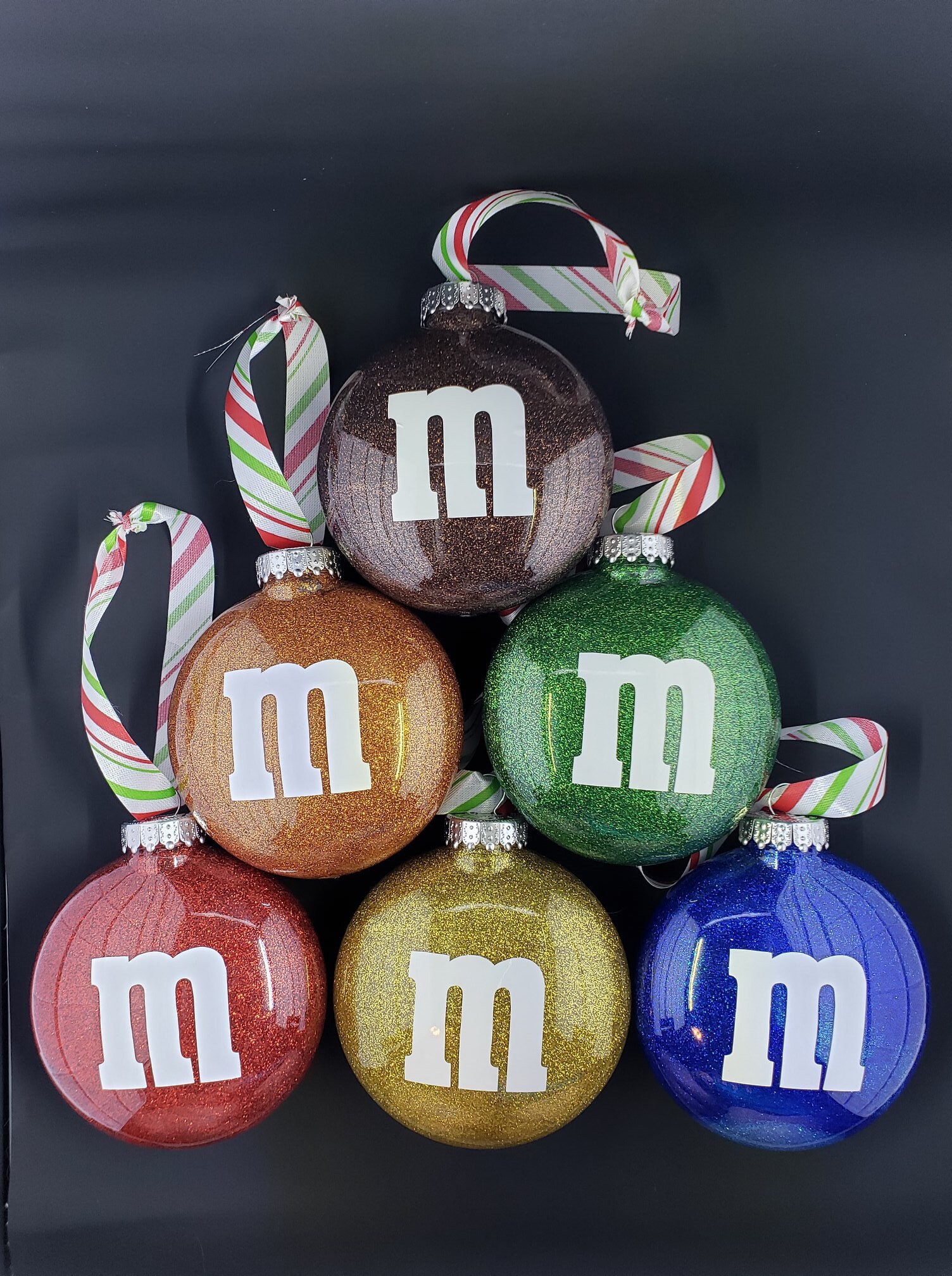 Shatterproof M&M Ornament - Etsy Mu0026M's Ornament