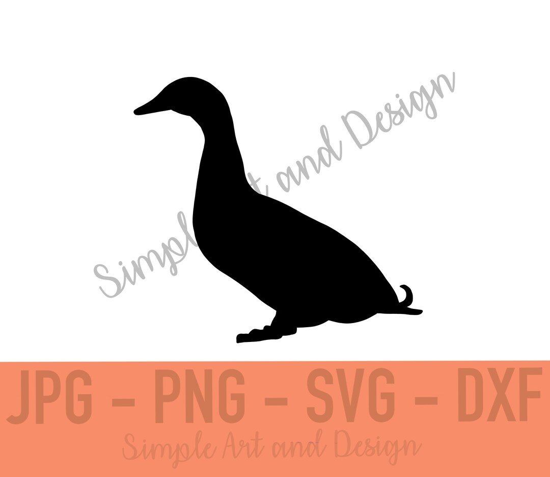 Ente 8 | SVG | PNG-| DXF-| Ente Svg | Farm-Ausschnitt-Datei | Vogel-Svg ...