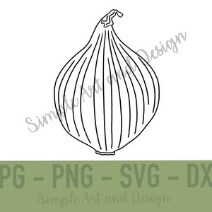 Onion 1 | SVG | PNG | JPG | dxf | onion svg | farming design | onion png | instand download | onion design | vegetable | vegetable svg | art