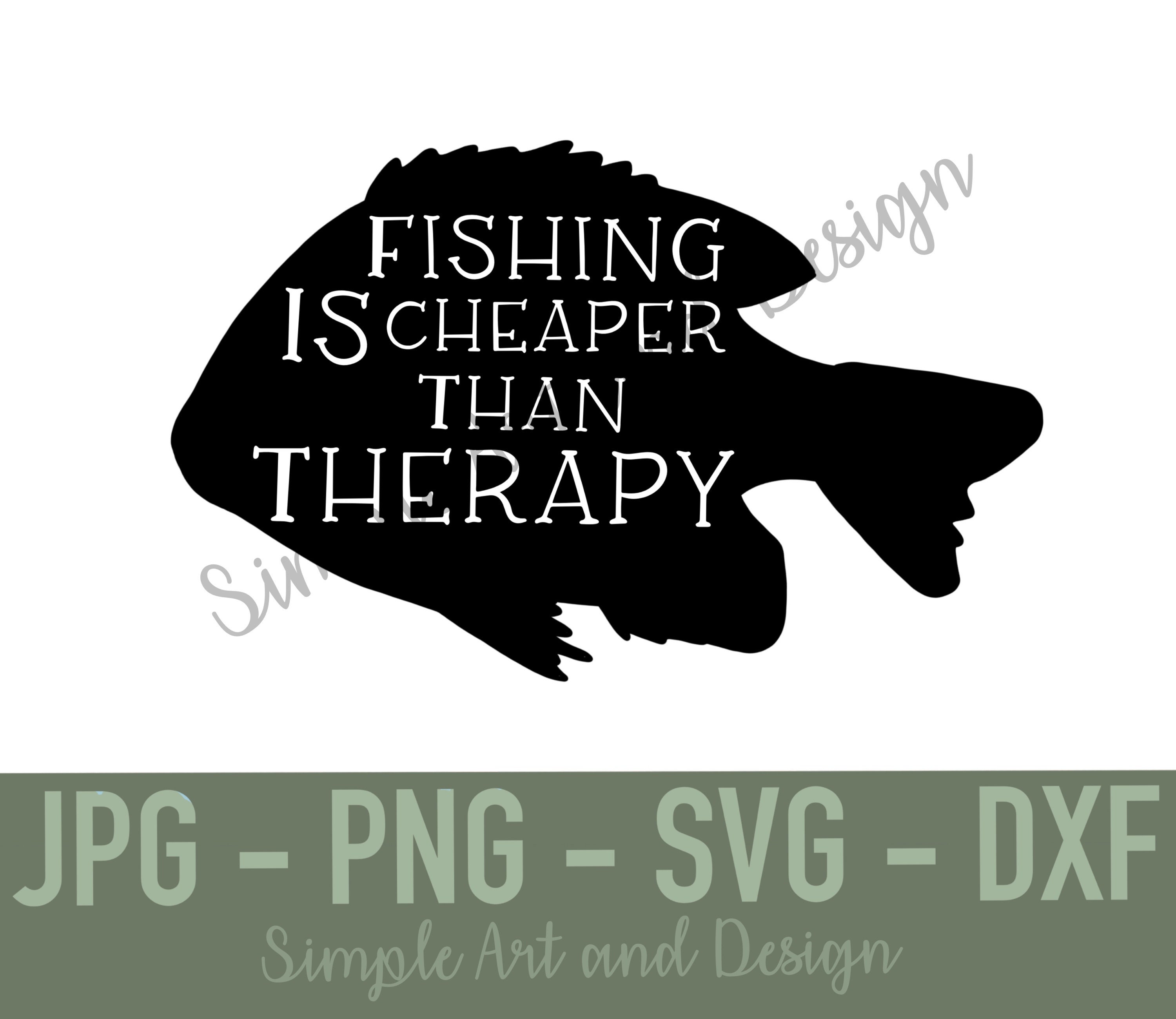 Download Fishing Therapy Svg Png Jpg Dxf Fishing Svg Wall Etsy
