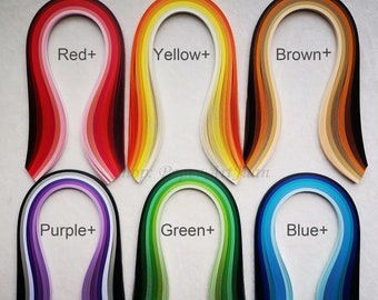 Tiras de papel para quilling arcoíris de 3 mm/5 mm, 120 tiras por paquete, alta calidad 120 g/m², arte en papel, quilling, arte de quilling