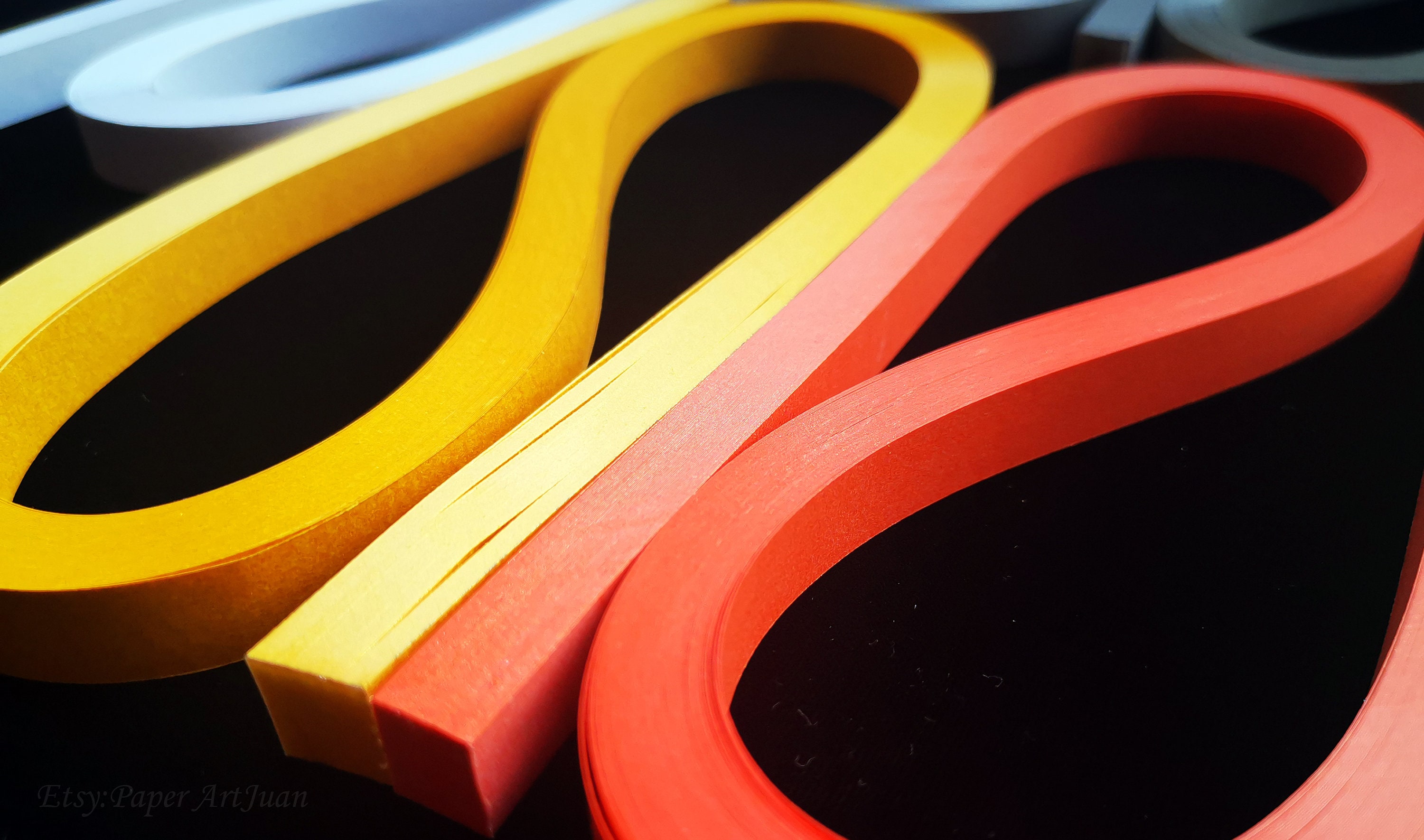 Set 15colors/15packs of 3mm Metallic Quilling Paper Etsy