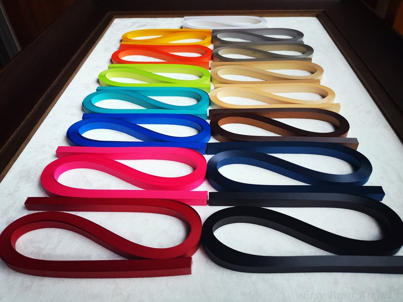 3mm Metallic Quilling Paper Strips15 Etsy Sweden