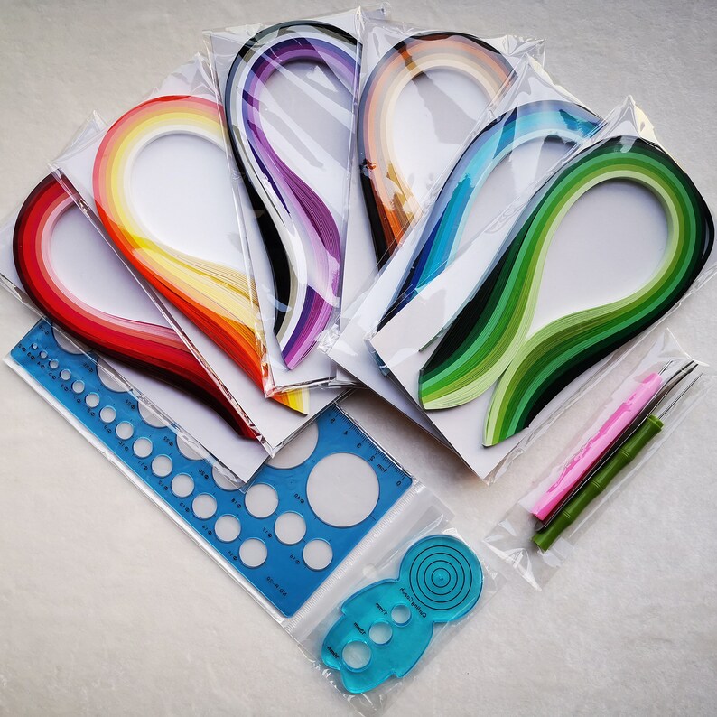 Quilling kit for adults beginners kidsCrafts kitsHigh Etsy