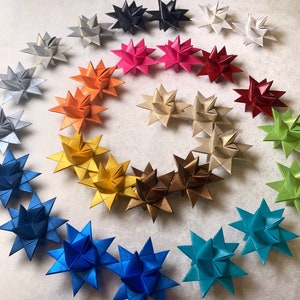  Paper Strips for German, Froebel, Moravian Stars & Weaving  ~1/2 Shimmer Copper : Handmade Products