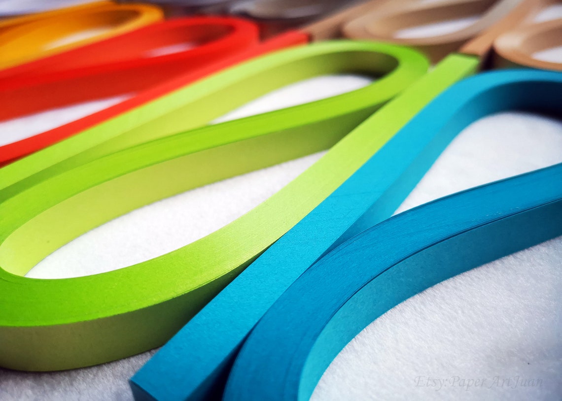 10mm Metallic Quilling Paper Stripsmoravian german Stars Etsy