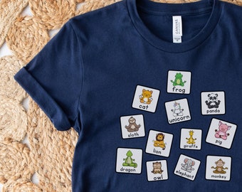 Special Education Teacher shirt, Animal AAC shirt, Sped Teacher shirt, SLP shirt, ABA Shirt, Preschool Teacher shirt, kg teacher tee