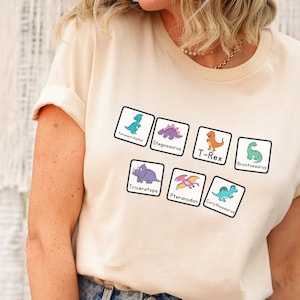 Dinosaur Shirt, ABA shirt, Special Education Teacher Shirt, Sped Teacher tshirt, Behavior Analyst shirt, Behavior Technician Shirt, SLP, aac