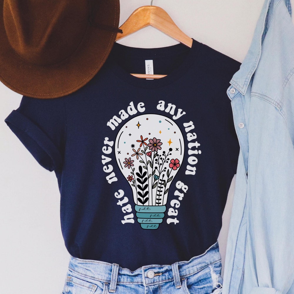 Lightmyshirt Fashion Anti Trump Shirt, Fdt Shirt Anti Maga Shirt, Anti Trump Gift, Liberal Shirt, Democrat Shirt, Feminist Shirt, Anti Fascist Political Shirt