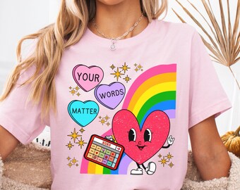 ABA shirt, SLP shirt, Sped Teacher shirt, aba Valentine's shirt, SLP Valentine's Shirt, Special Education teacher shirt, Valentine's Day,