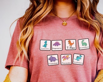 Dinosaur Shirt, ABA shirt, Special Education Teacher Shirt, Sped Teacher shirt, Behavior Analyst shirt, Behavior tech  Shirt, SLP, aac shirt