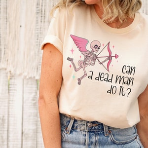 ABA Shirt, behavior analyst shirt, Valentines ABA shirt, funny aba shirt, Can a dead man do it tshirt, applied behavior analysis tshirt