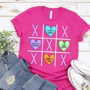 Chemise ABA Therapy, chemise aba Saint-Valentin, chemise XOXO, chemise comportementale, chemise aba data, t-shirt Saint-Valentin, t-shirt analyste du comportement