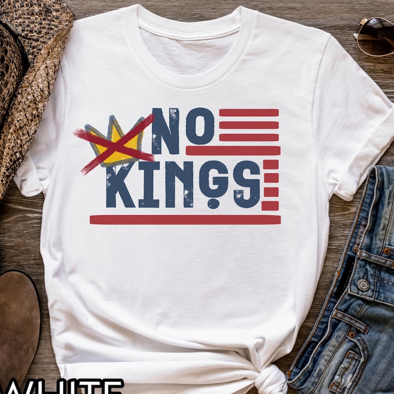 No Kings Protest Signs - Etsy