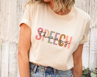 SLP shirt, speech therapy shirt, Speech Therapist tshirt, Speech Language Pathologist tee, SLPA shirt, Unique gift for slp, aac XS shirt