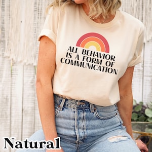 Behavior analyst shirt, ABA shirt, Behavior is communication, behavior tech shirt, retro aba shirt, sped teacher shirt, SLP Shirt