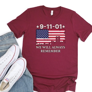 September 11 Shirt, 9/11 Shirt for Men, 21st Anniversary Tshirt ...