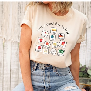 Special Education Teacher Shirt, Sped Teacher tshirt, Behaiovr Analyst shirt, Behavior Technician Shirt, SLP, SLPA tshirt, AAC Tee, visuals