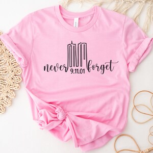 September 11 Memorial Shirt, Never Forget Shirt, 9/11 Anniversary ...