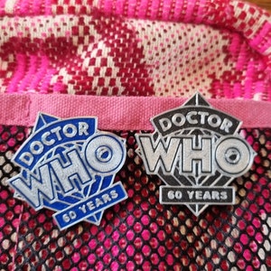 Doctor Who Logo Badge - 60 Years Logo
