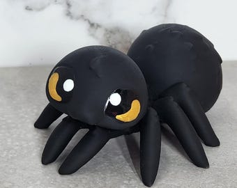 Spider figure 3d printed Leylina Figurines