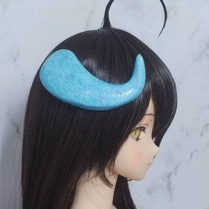 Smart doll dream horns 3d printed.