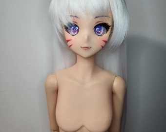 Smart doll double mastectomy cinnamon bust resin 3d printed.