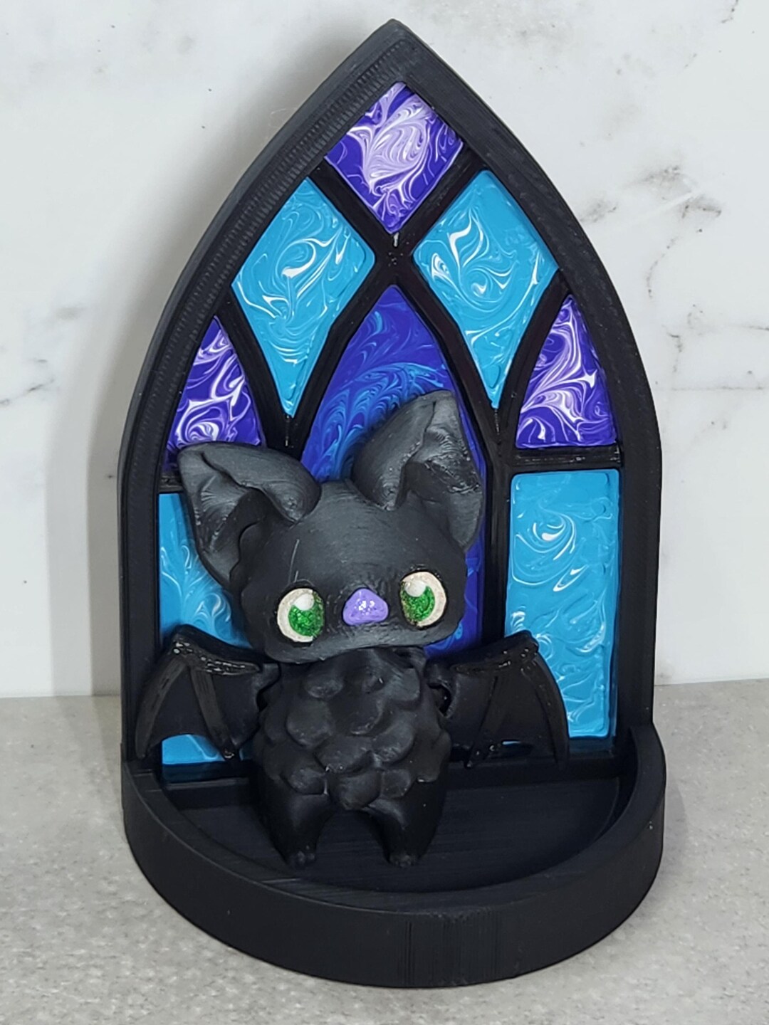 Bat Pixie Flexi and Base 3d Printed. - Etsy