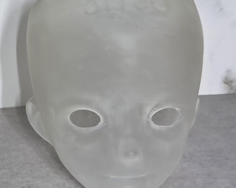 On hold Smart doll G01 head and cap crystal resin 3d printed.