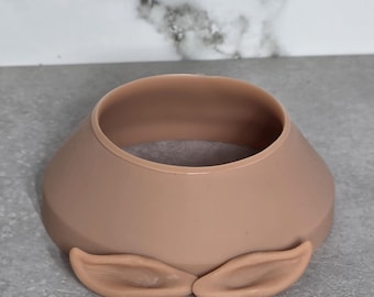 Smart doll space elf ears tea resin 3d printed.
