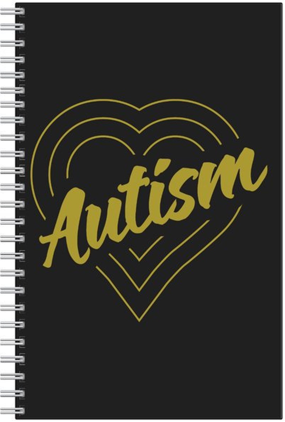Autism Spiral Notebook, 80 Pages - Etsy