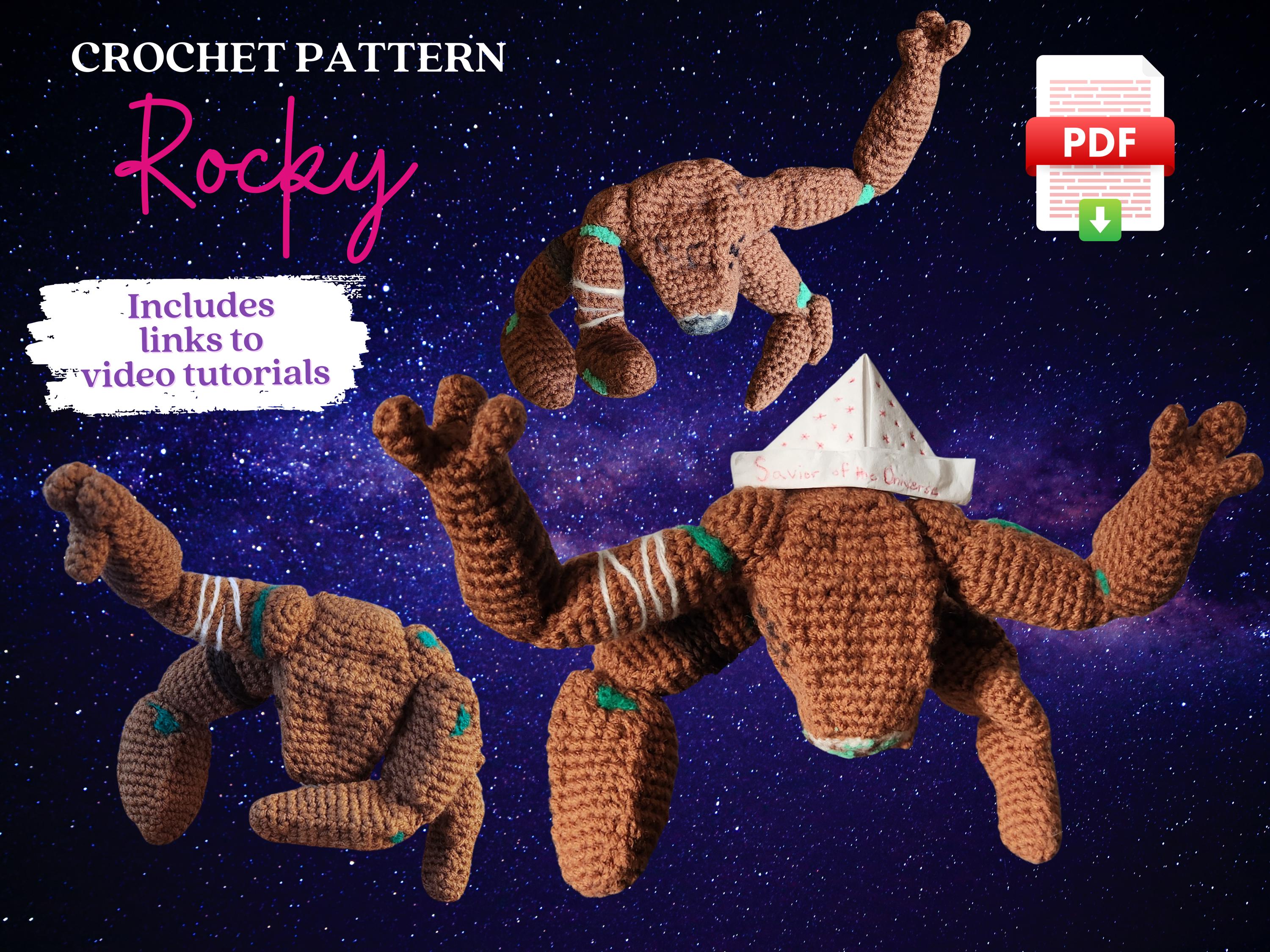 Crochet Pattern - Rocky Eridian Plush - Etsy