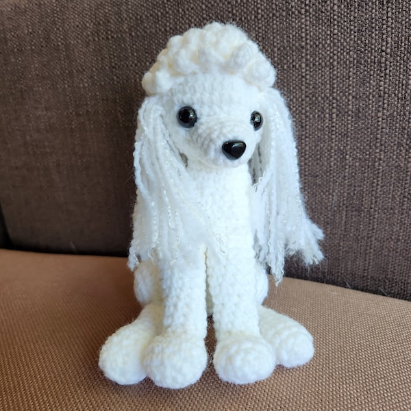 Crochet Pattern Poodle Plush