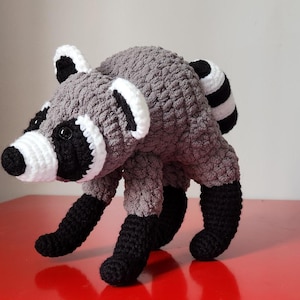 Crochet Pattern - Jimothy Raccoon Plush