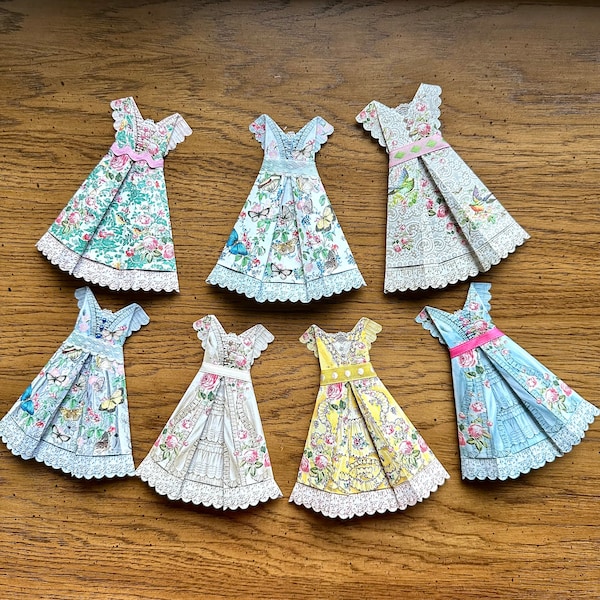 Paper Dress Etsy